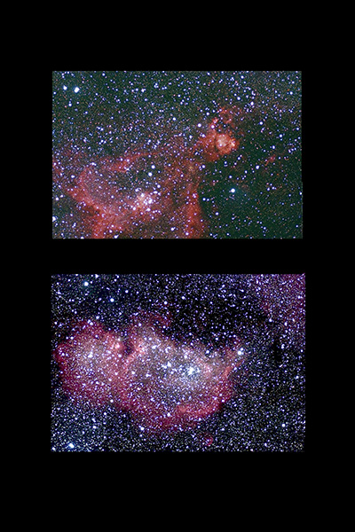 Heart and Soul Nebulae